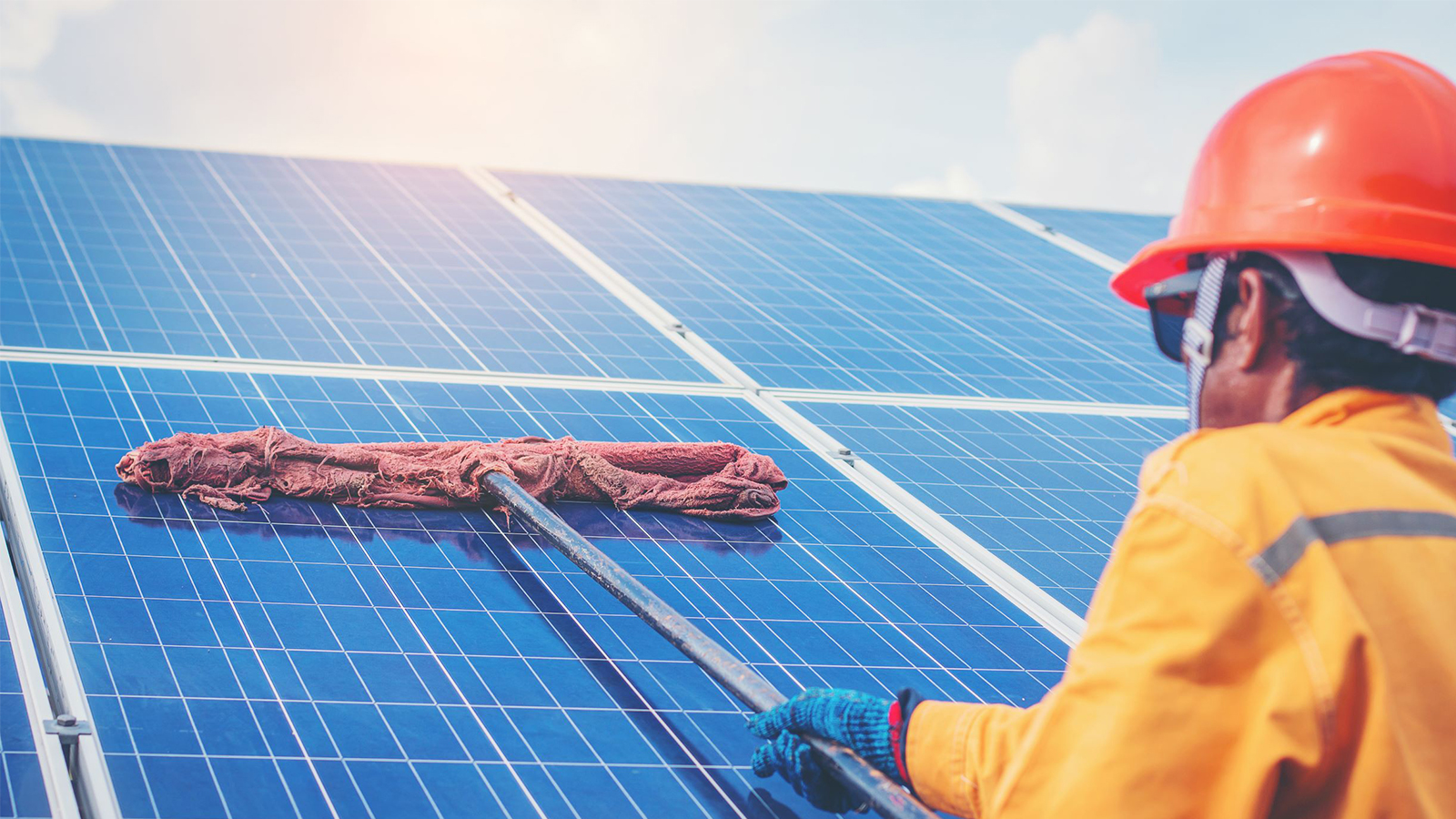 Solar Panel Cleaning in California